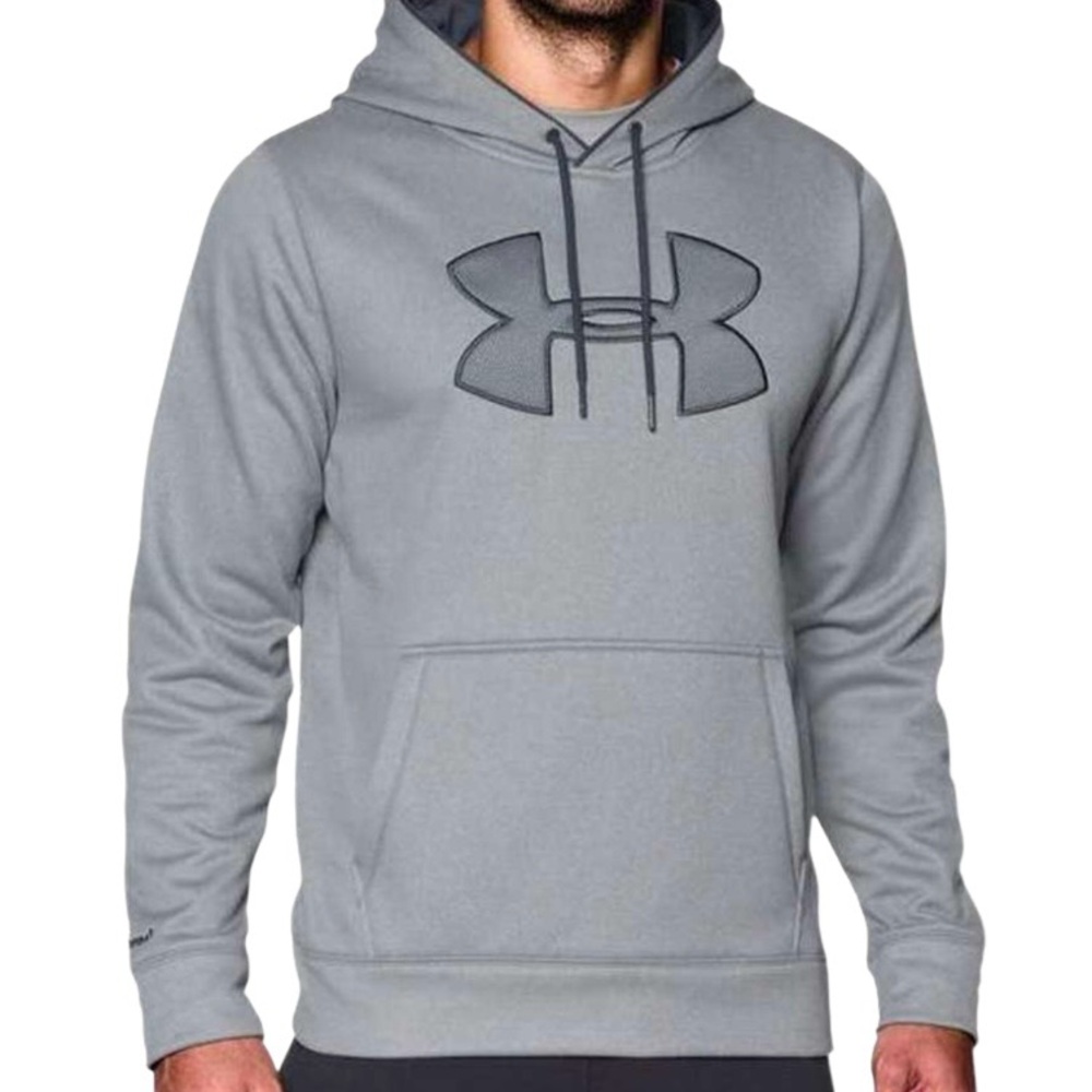 Under Armour Men's Armour Fleece Storm 1 Big Logo
Hoodie Gray Sz XL‎